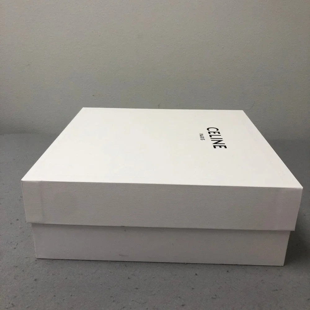 Celine Packaging Set White Luxury Gift Box Dust Bag Envelope 13x13x5